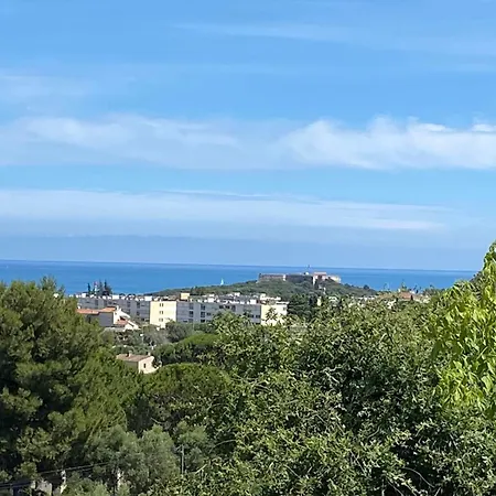 Lovely With Pool - Panoramic Sea View * Antibes