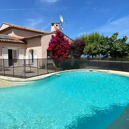 Lovely With Pool - Panoramic Sea View Антиб